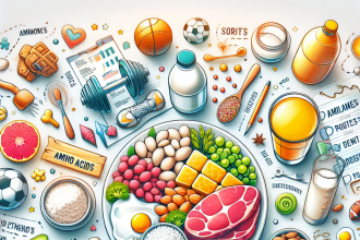 Gli aminoacidi nell'alimentazione dello sportivo: un'analisi approfondita