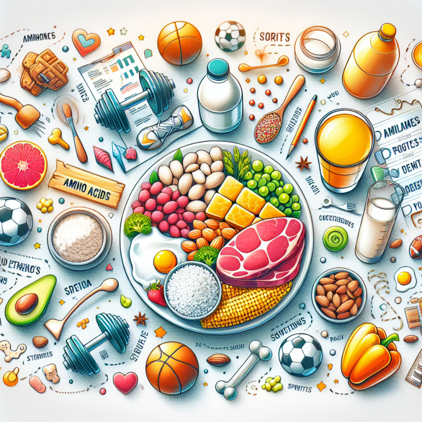 Gli aminoacidi nell'alimentazione dello sportivo: un'analisi approfondita