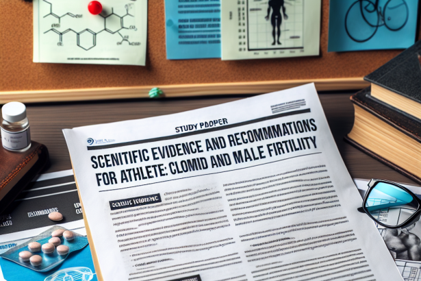 Clomid e fertilità maschile: evidenze scientifiche e raccomandazioni per gli atleti