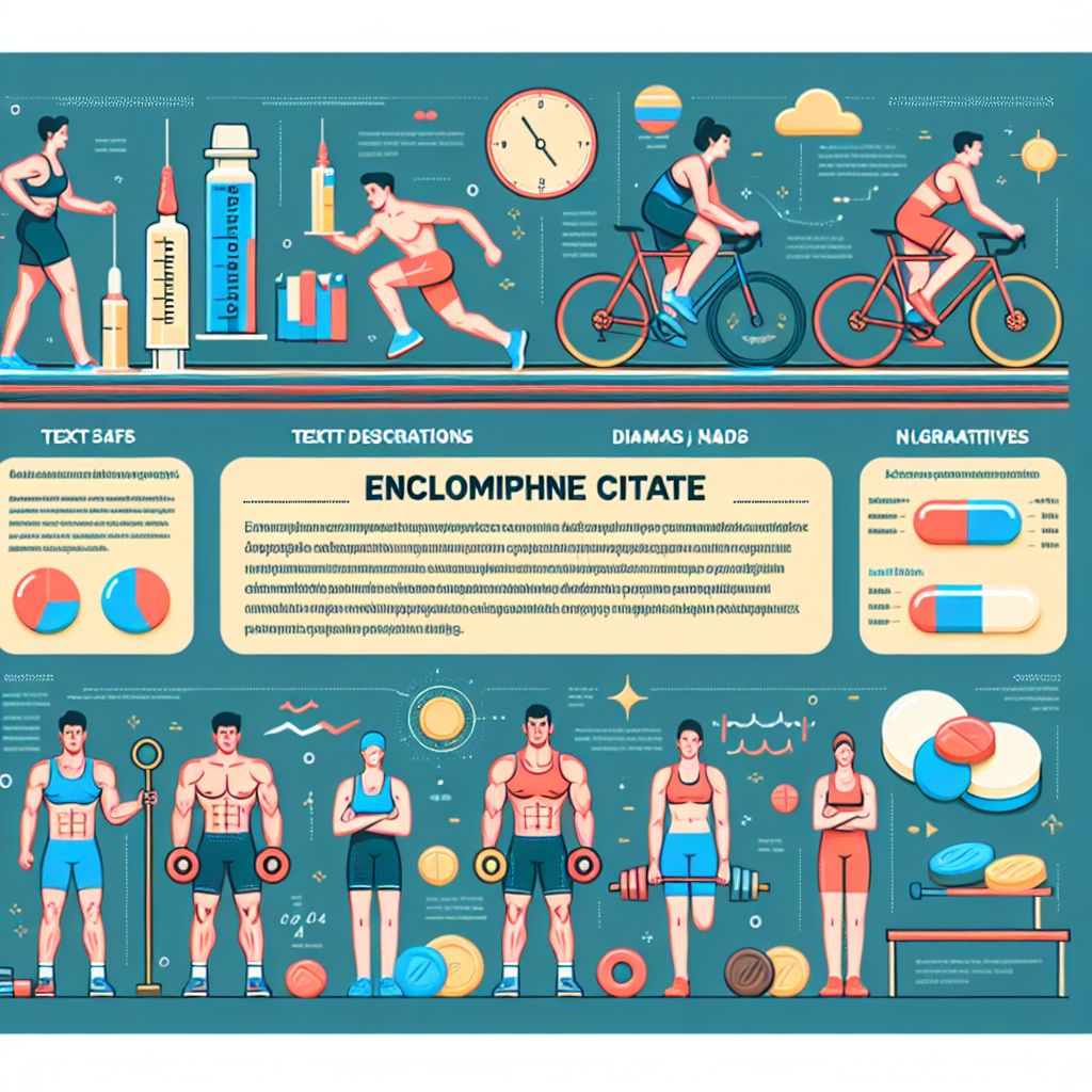 Enclomifene citrato: benefici e rischi per gli sportivi