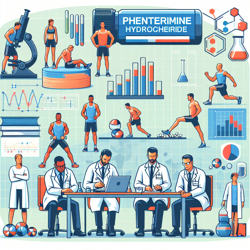 Gli studi scientifici sul cloridrato di fentermina e lo sport