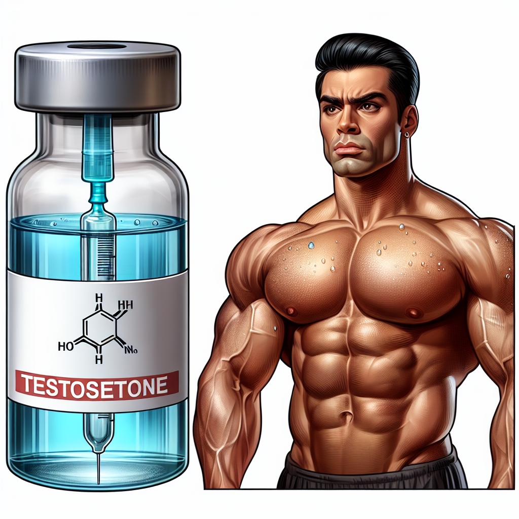 La sospensione acquosa di testosterone come forma di doping nel bodybuilding