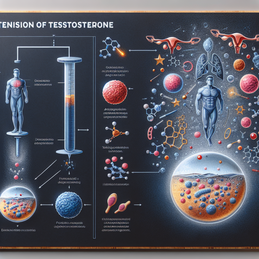 La sospensione acquosa di testosterone: meccanismo d'azione e rischi per gli atleti