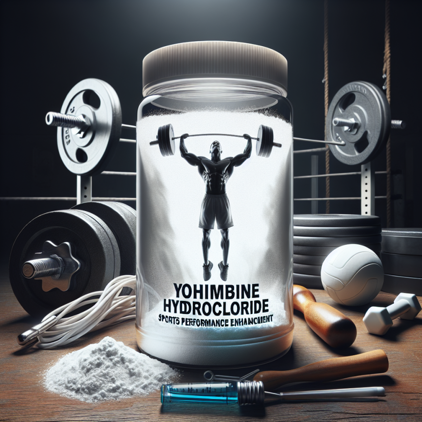 Yohimbina cloridrato: un integratore versatile per migliorare le performance sportive