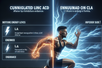 Gli effetti del CLA sull'energia e la resistenza fisica nello sport